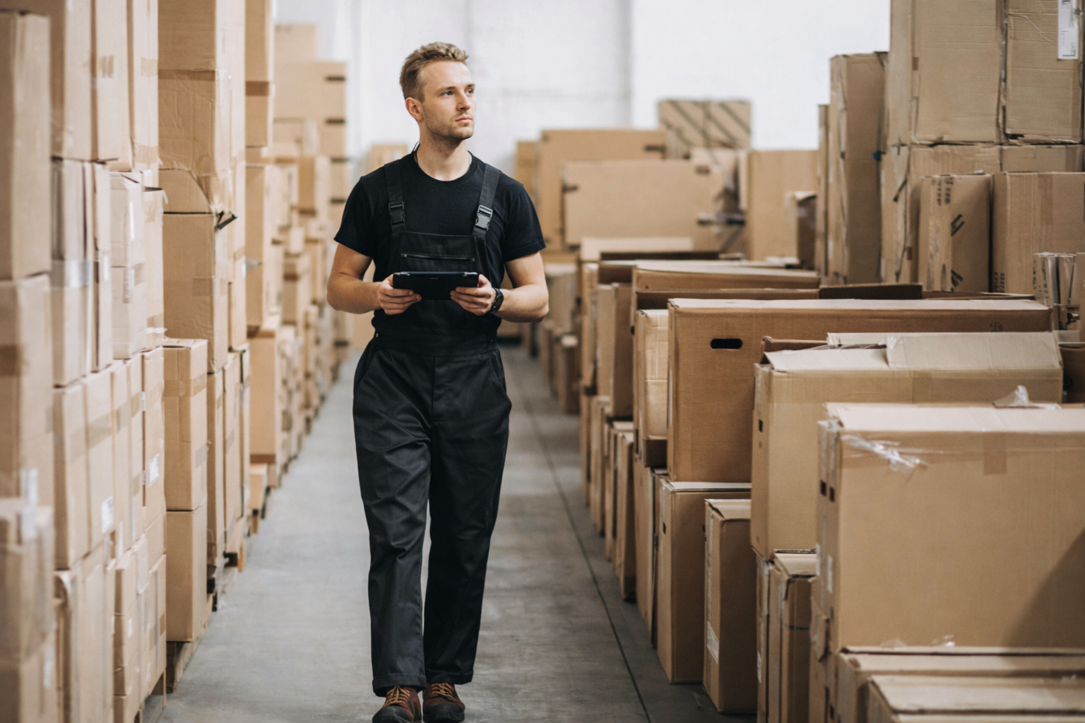 Storage solution services inner image showing secure storage facility with surveillance cameras – Easy Best Move