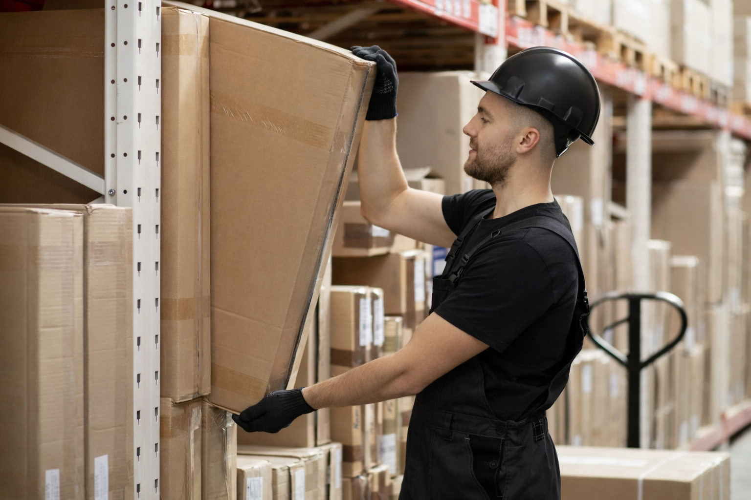 Storage solution services video thumbnail with play button – Easy Best Move